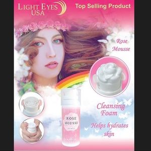 SOLD ! New Light Eyes Rose Mousse 3-D